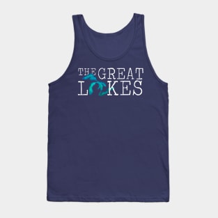 The Great Lakes Watercolor Lakes Tank Top